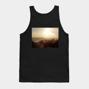 Sunrise over the Columbia River #19 Tank Top